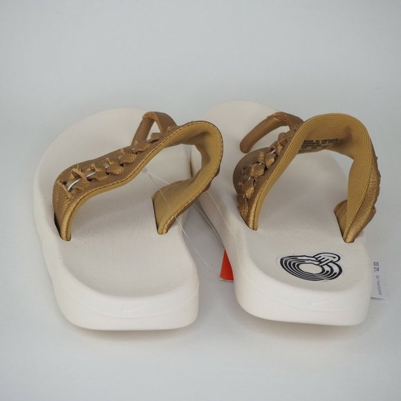 Nike Bella Kai Thong 2 Women Sandals Slide Sport Pale Ivory DS - Picture 4 of 11